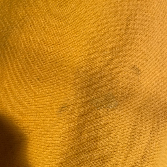 vibrant yellow champion sweatshirt - Picture 3 of 5